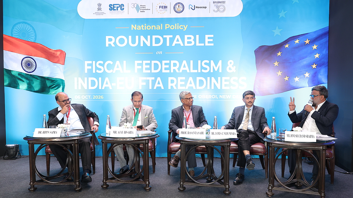 Session II: Building State Capabilities for India-EU FTA Implementation: Non-Tariff Barriers, Sustainability and Resilience 