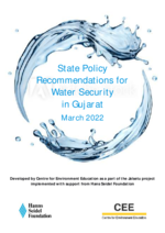 State Policy Recommendations for Water Security in Gujarat